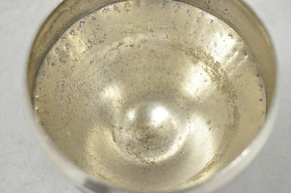 Antique Meriden English Victorian Silver Plated Goblet Cup w/ "H" Monogram