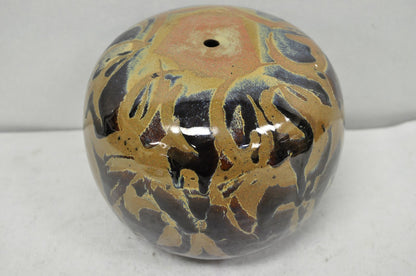 Vintage Alisa Liskin Claussen Studio Signed Ceramic Glazed Pottery Vessel Vase