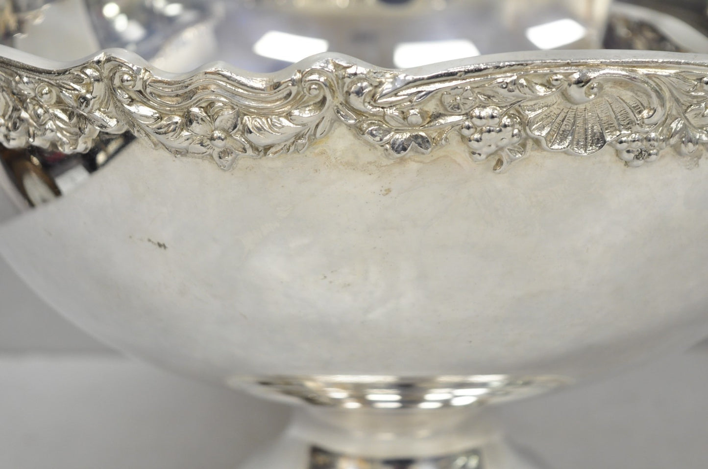 F.B. Rogers Victorian Silver Plated Bar Punch Bowl Ice Bucket Champagne Chiller
