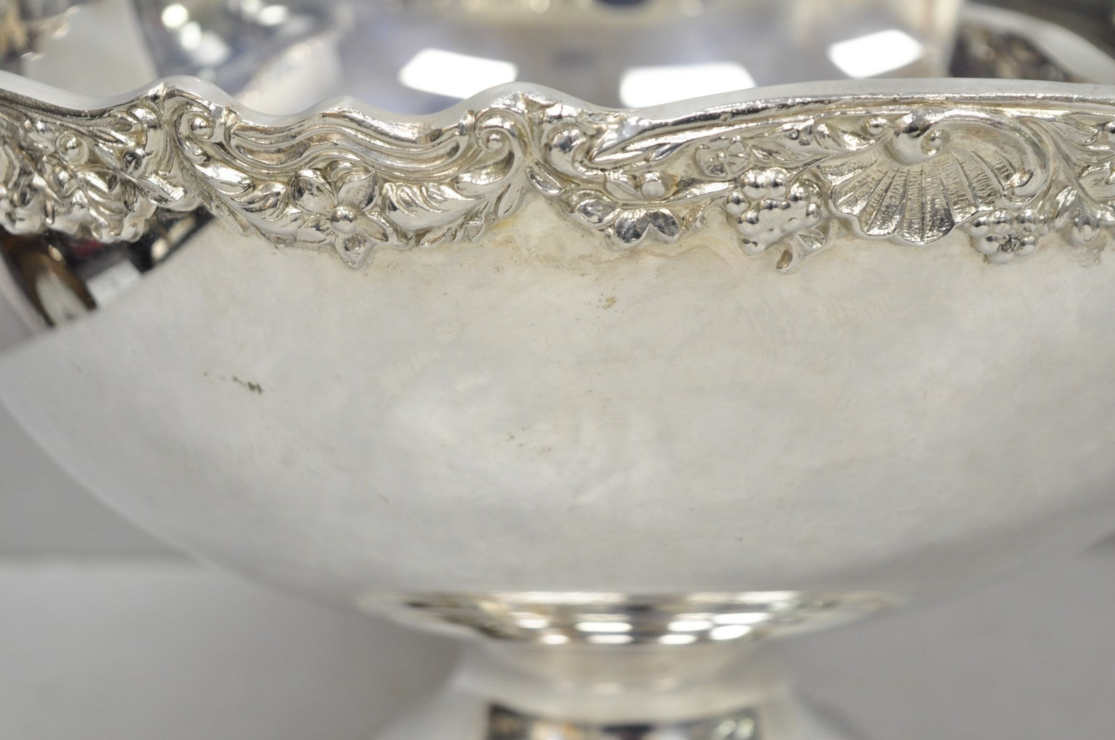 F.B. Rogers Victorian Silver Plated Bar Punch Bowl Ice Bucket Champagne Chiller