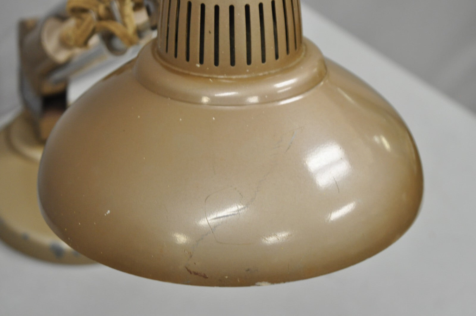 Vintage Industrial Modern Amplex Swivelite Telescoping Trombolite Desk Lamp