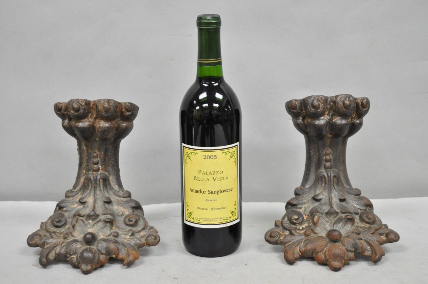 Victorian Style Cast Iron Bathtub Lion Claw Foot Paw Feet Floral Design 4 Pc Set