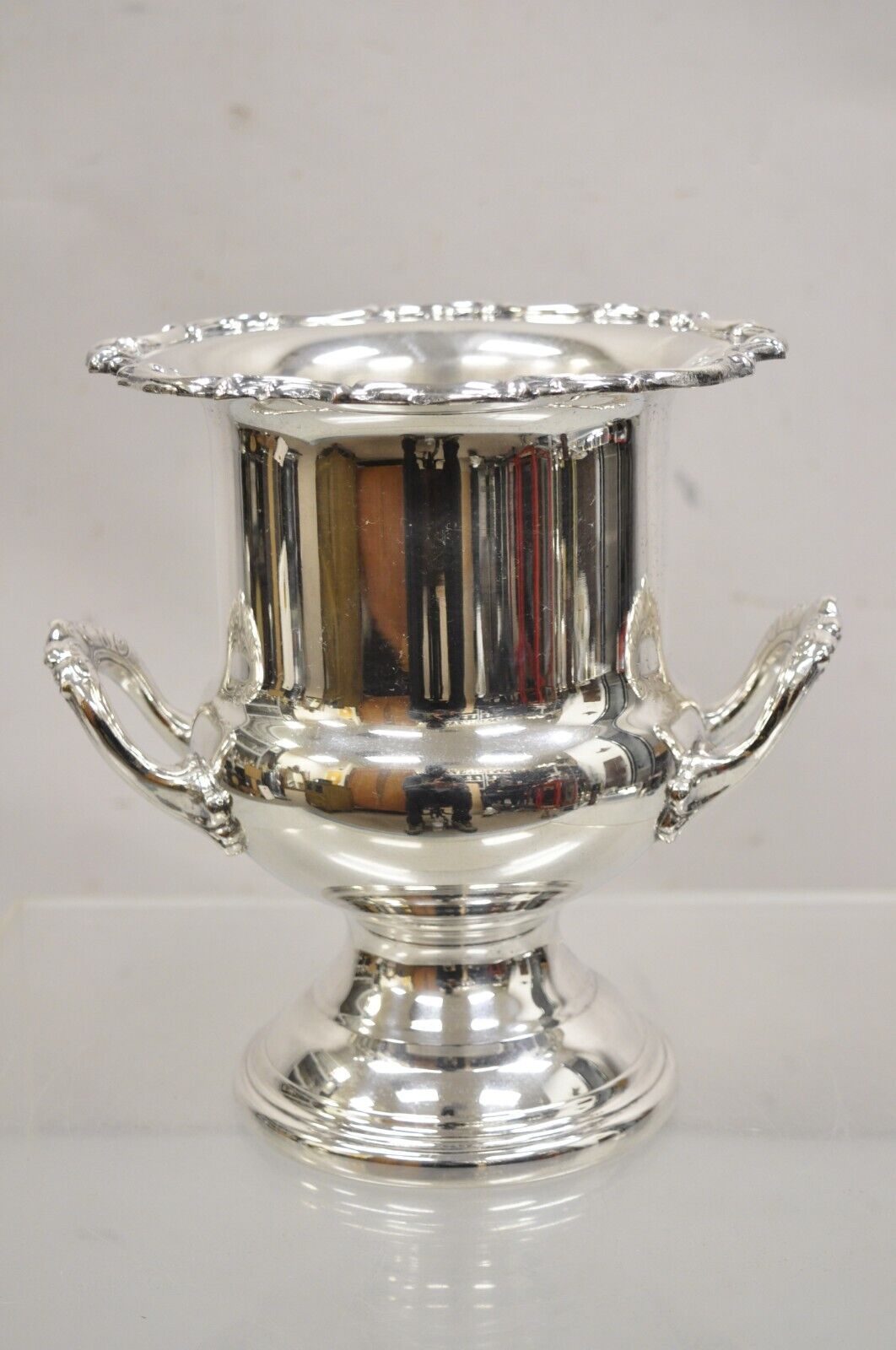 Vintage Newport by Gorham Silver Plated Trophy Cup Champagne Chiller Ice Bucket