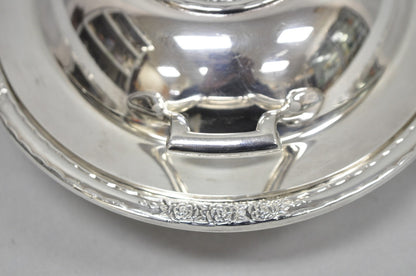 International Silver Co "Camille" Silver Plated Covered Vegetable Serving Dish