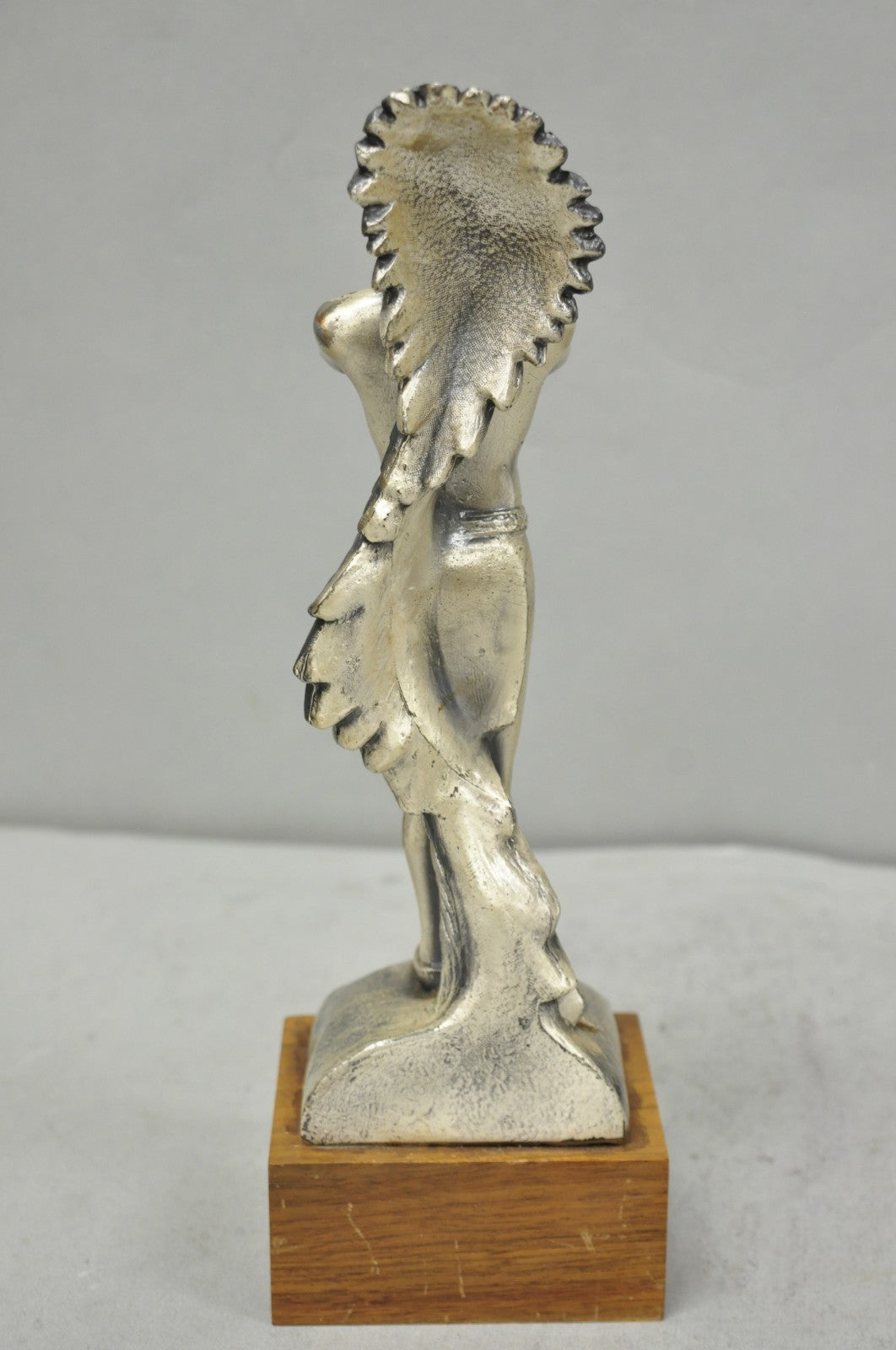 Vintage 1960s POPAI OMA Store Display Award Trophy Native American Chief Figure