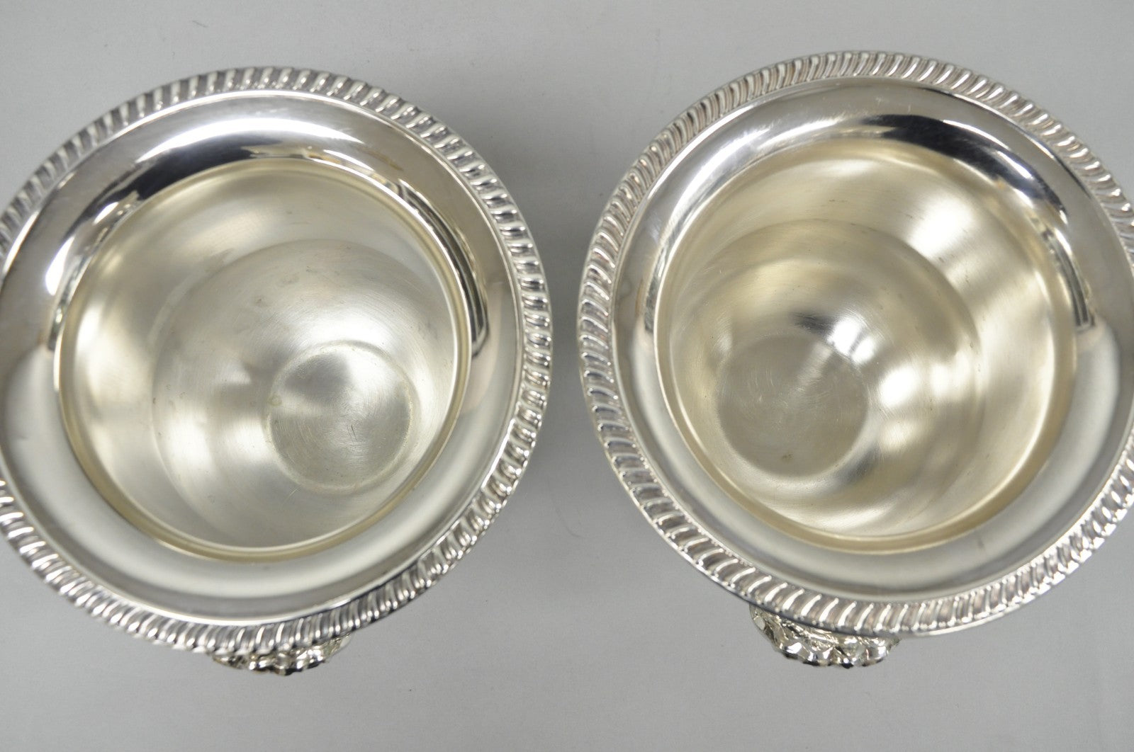Vintage Leonard Silver Plated Trophy Cup Urn Champagne Chiller Ice Bucket, Pair