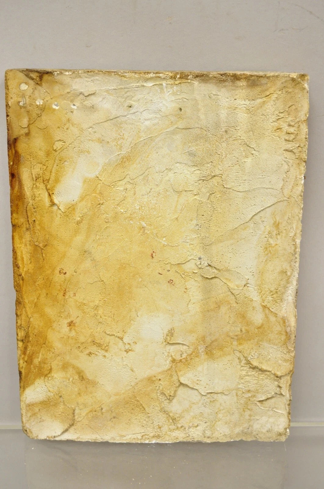 Antique Lost and Found Hieroglyphic Red Figure Egyptian Pottery 12 x 9 Tile C5