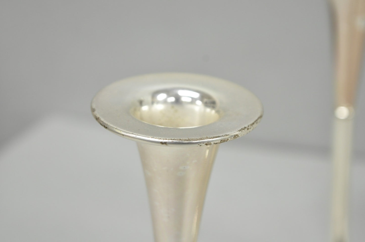 Vintage Wilhelm Wagenfeld for WMF Silver Plated Modern Candelabra Candle Holder