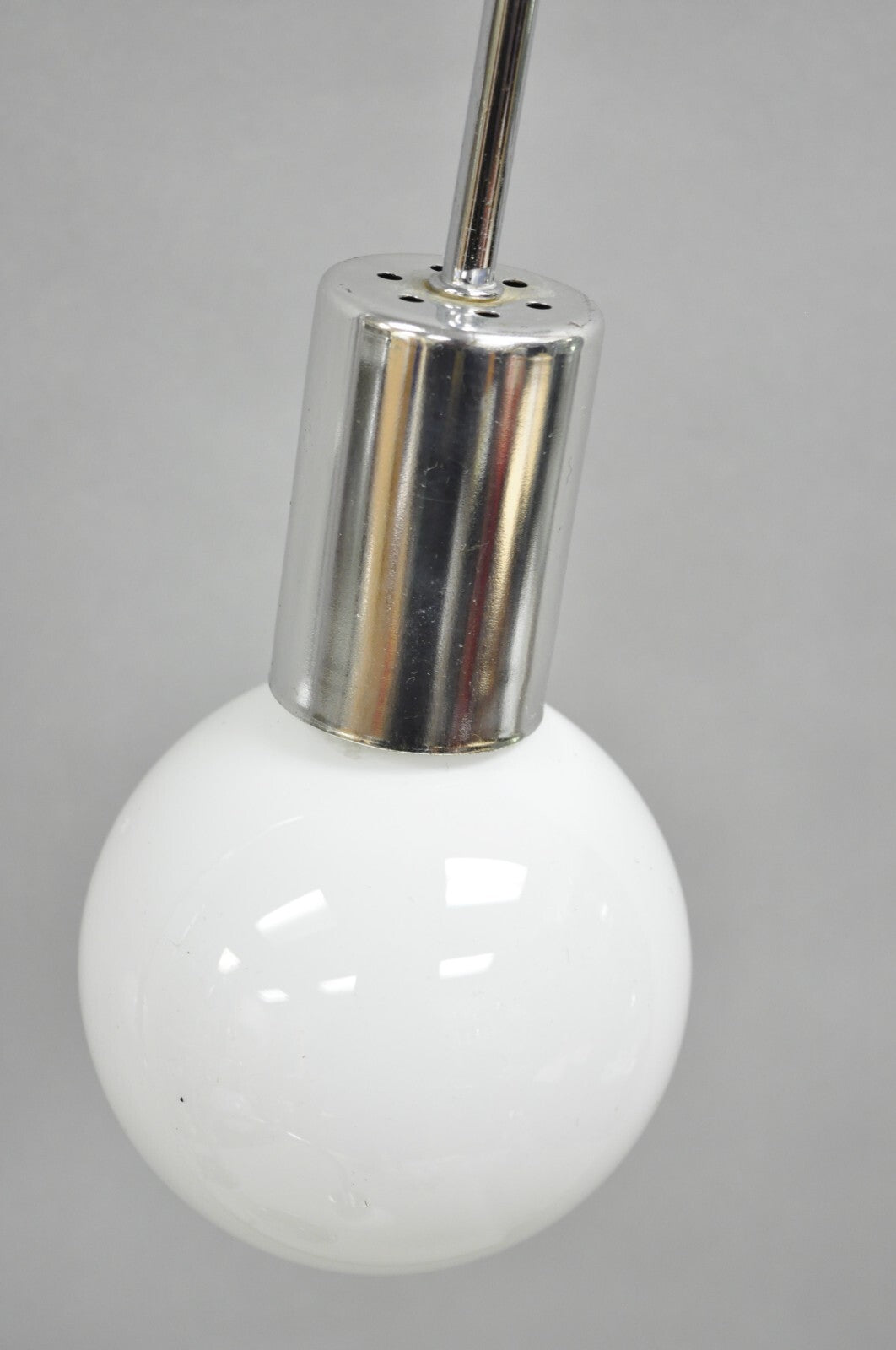 Vintage Mid Century Modern Chrome Space Age 5 Light Sculptural Table Lamp