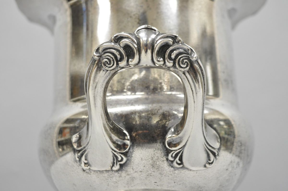 Leonard Victorian Silver Plated Trophy Cup Urn Champagne Wine Chiller Ice Bucket