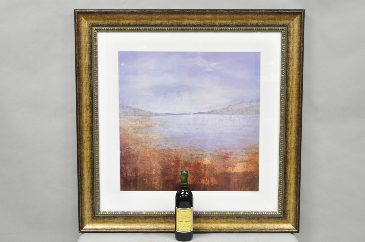 Contemporary Art Quiet Lake VIII by Suzanne Etienne Decorative Framed Print
