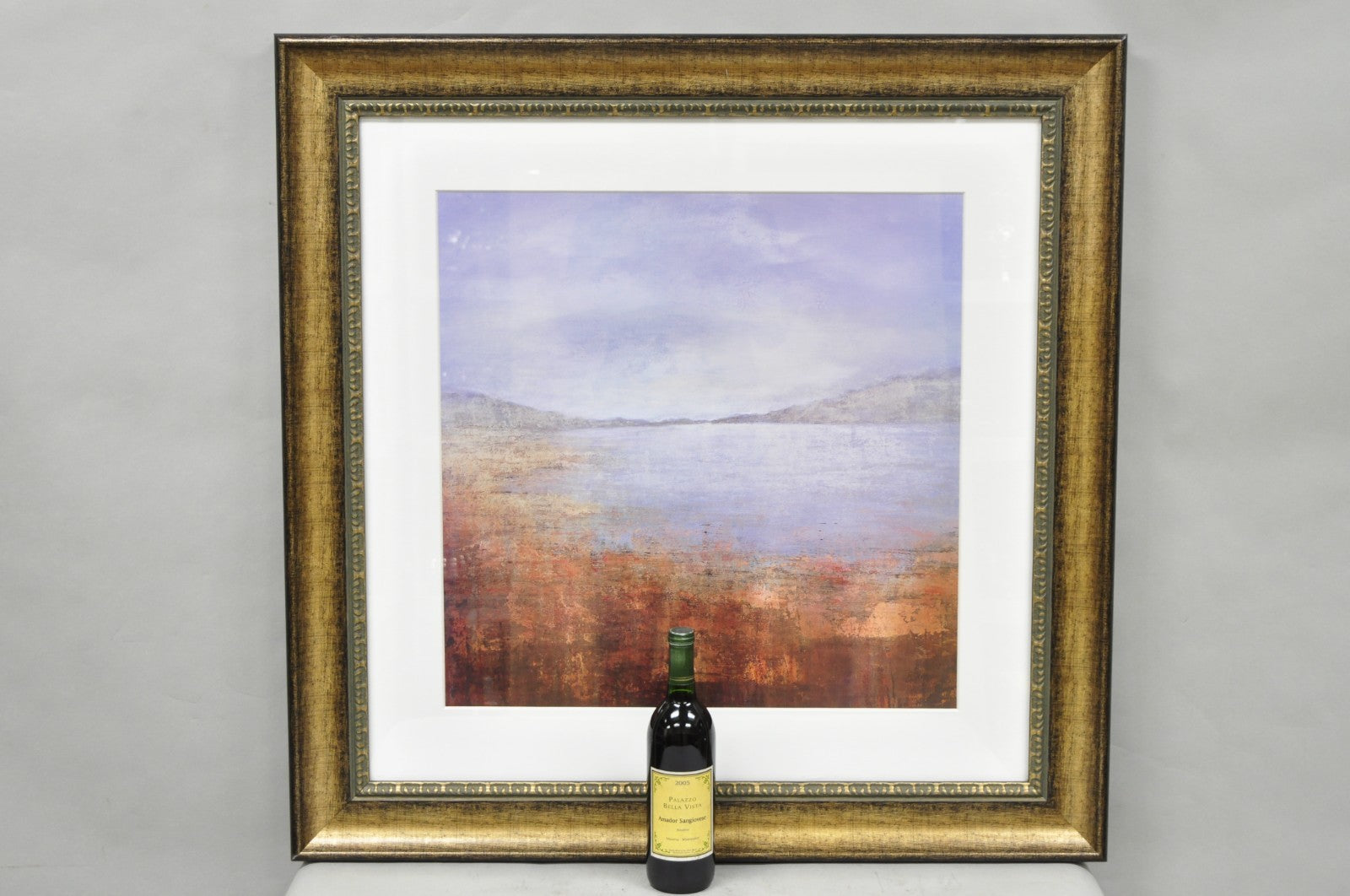 Contemporary Art Quiet Lake VIII by Suzanne Etienne Decorative Framed Print