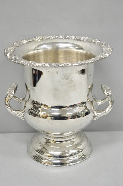 Vintage Victorian Silver Plated Trophy Cup Urn Champagne Chiller Bar Ice Bucket