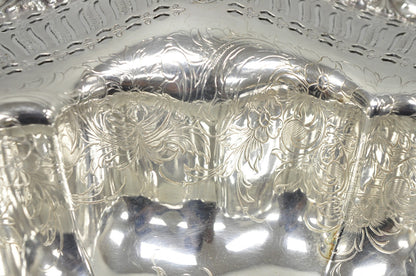 Webster Wilcox 3236C International Silver Plated Scalloped Centerpiece Bowl