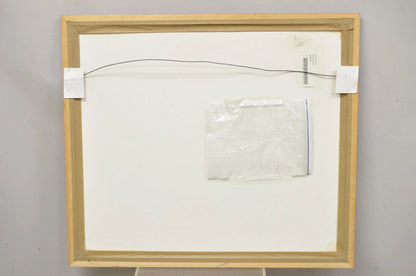 Jane Wooster Scott Signed and Numbered Serigraph Framed Art "Carefree Days"