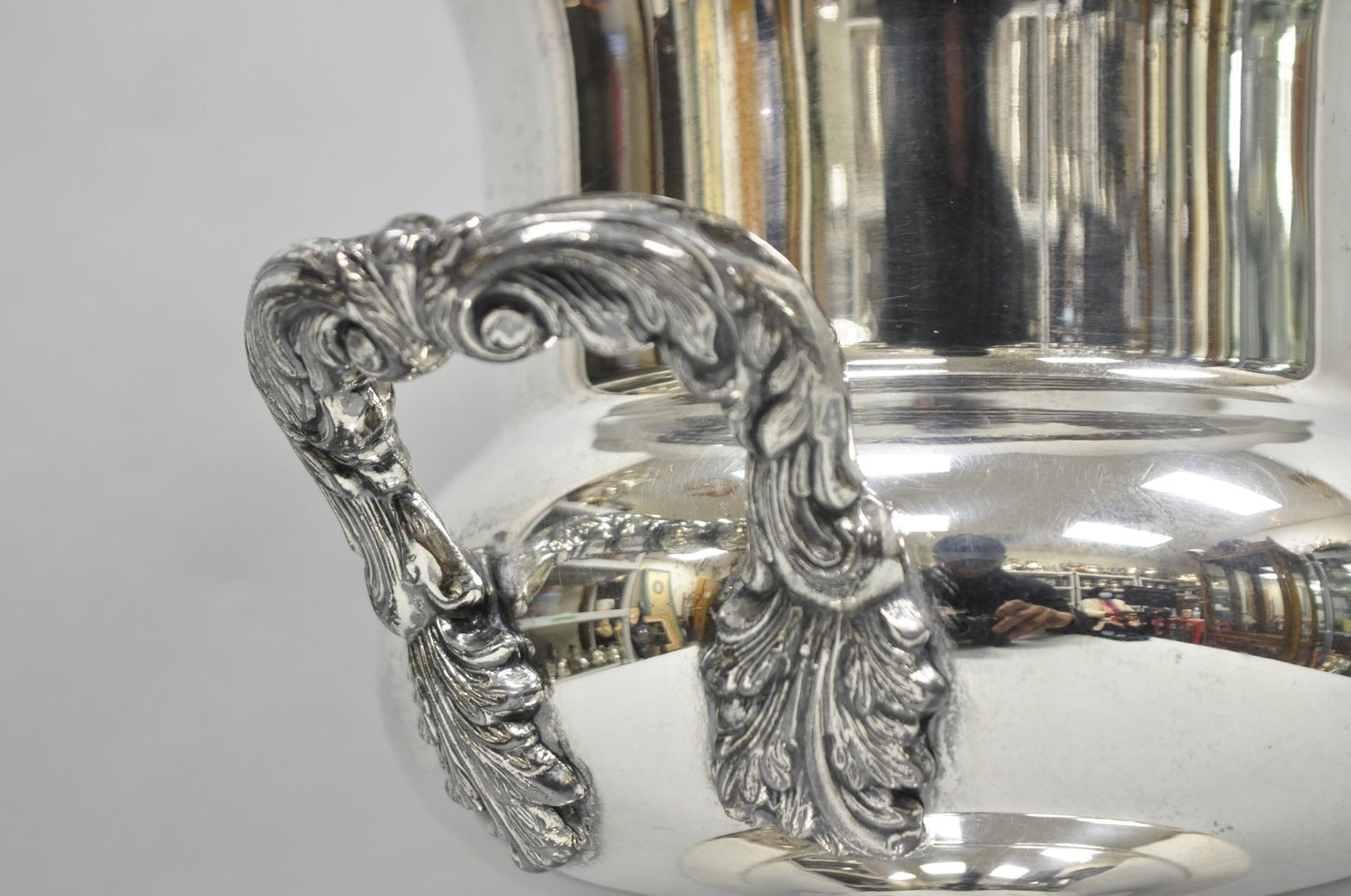 Vintage Victorian Silver Plated Trophy Cup Urn Champagne Chiller Bar Ice Bucket
