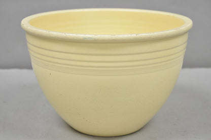 Vintage Fiesta Homer Laughlin China #7 Ivory Large Nesting Kitchen Mixing Bowl