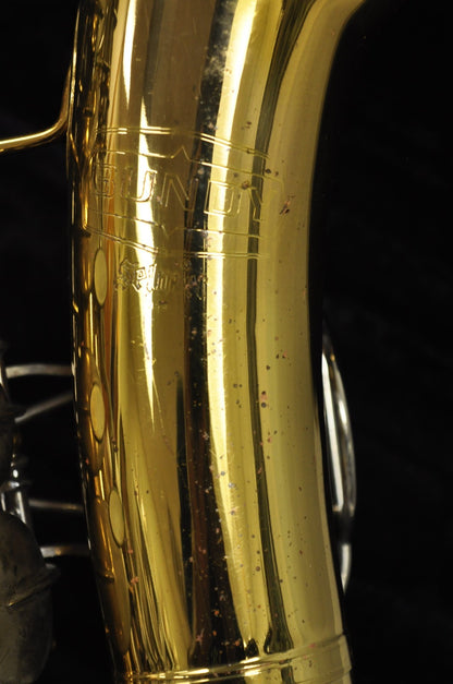 Vintage Bundy Selmer Brass Alto Saxophone in Hard Case Model 632379