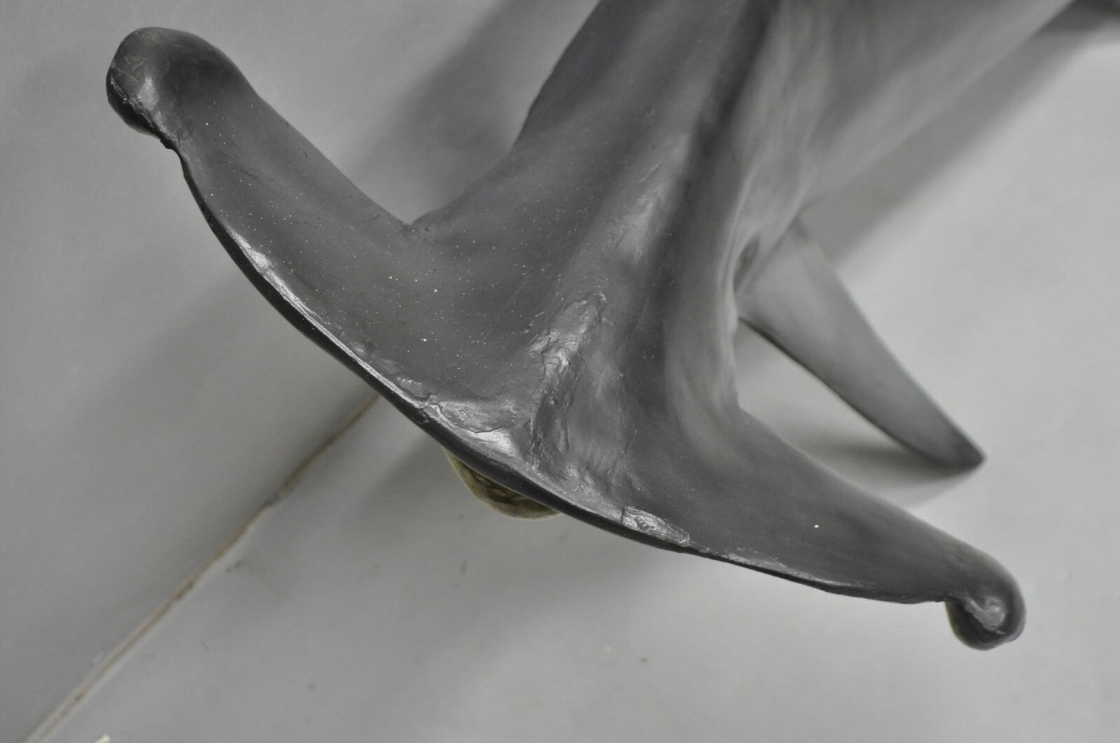 Vintage 67" Large Fiberglass Hammerhead Shark Fish Replica Wall Mount Display