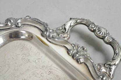 Bristol Silverplate by Poole 132 Silver Plated Narrow Serving Platter Dish Tray
