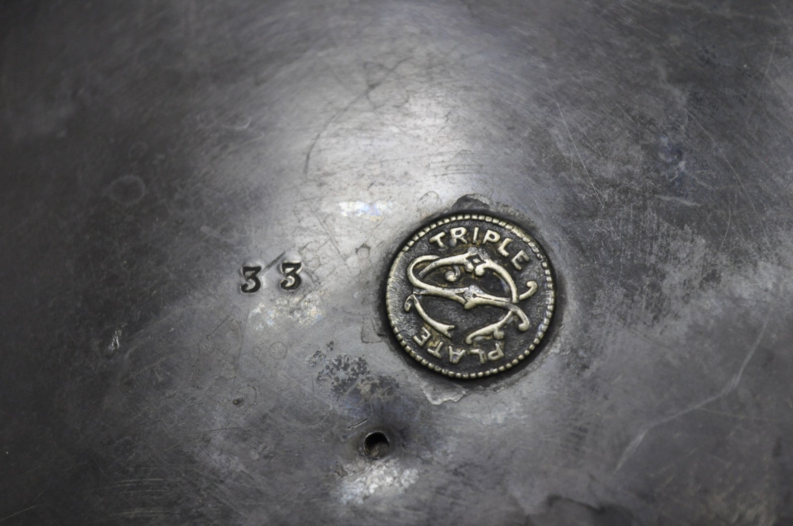 Antique English Victorian Silver Plated Tilting Coffee Pot on Stand w/ Engraving