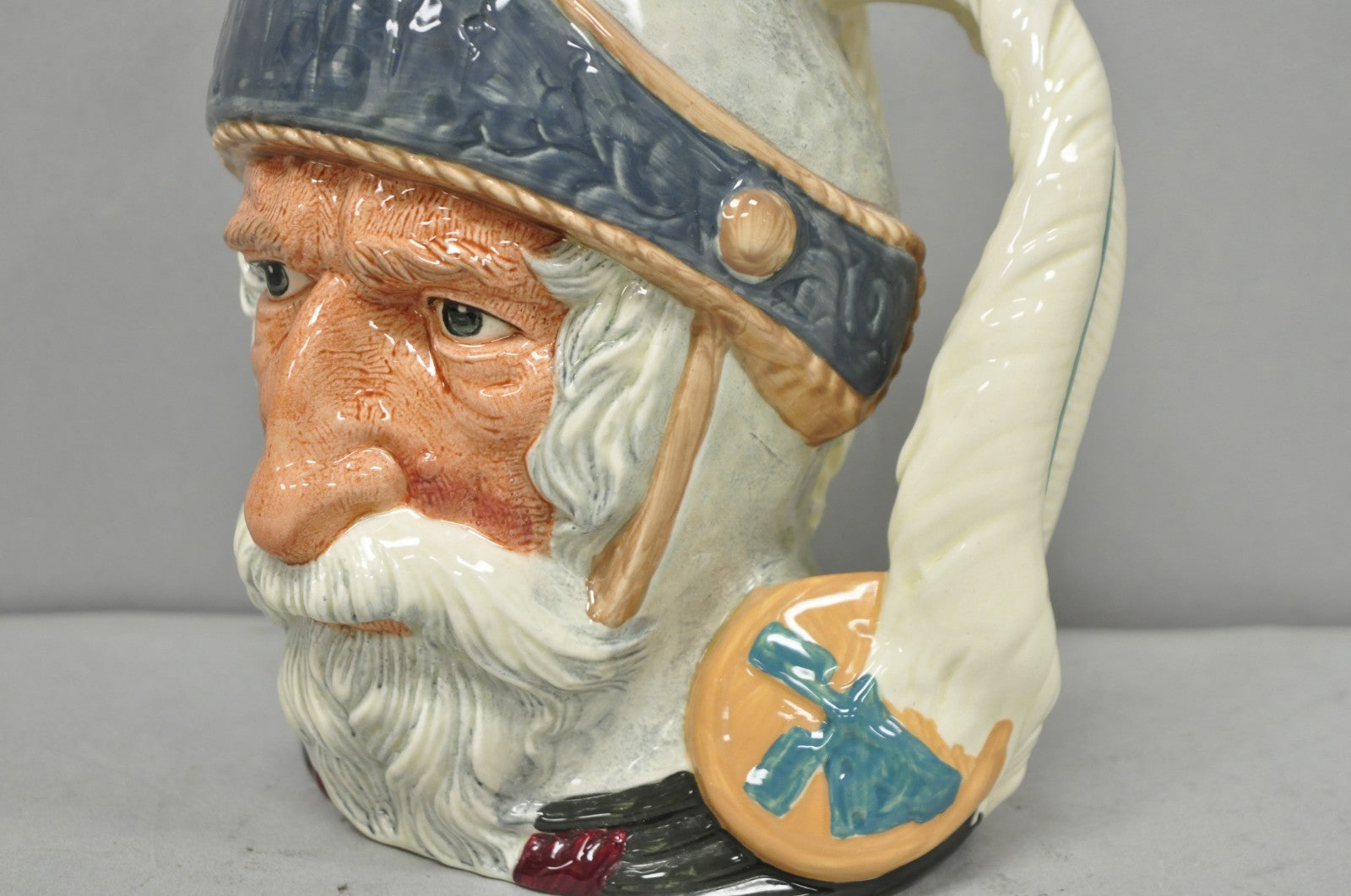 Vintage 1956 Royal Doulton Don Quixote D6455 Porcelain Toby Character Jug Mug