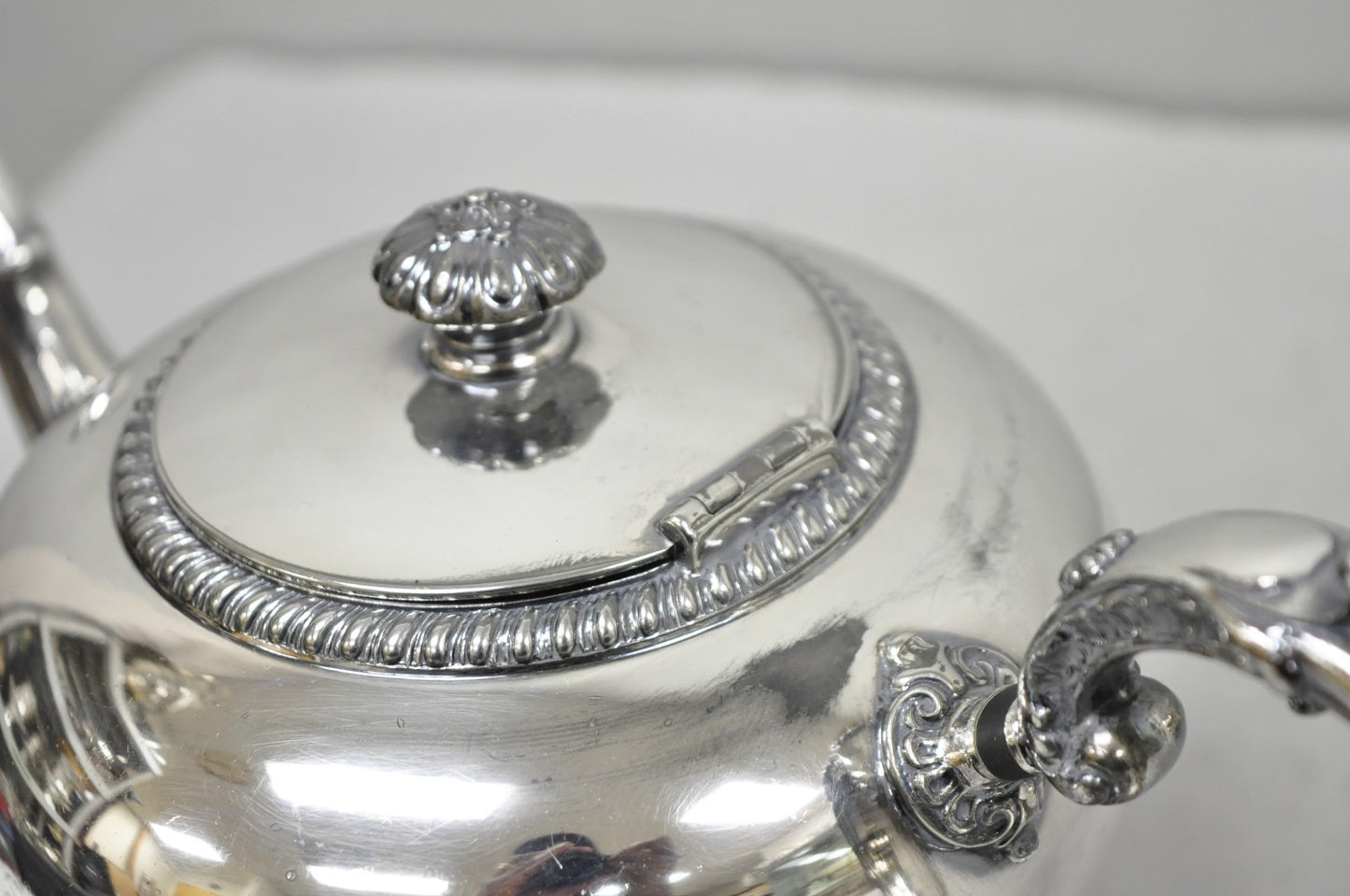 Antique Reed & Barton 4090 Silver Plated Victorian Tea Service  - 5 Pc Set