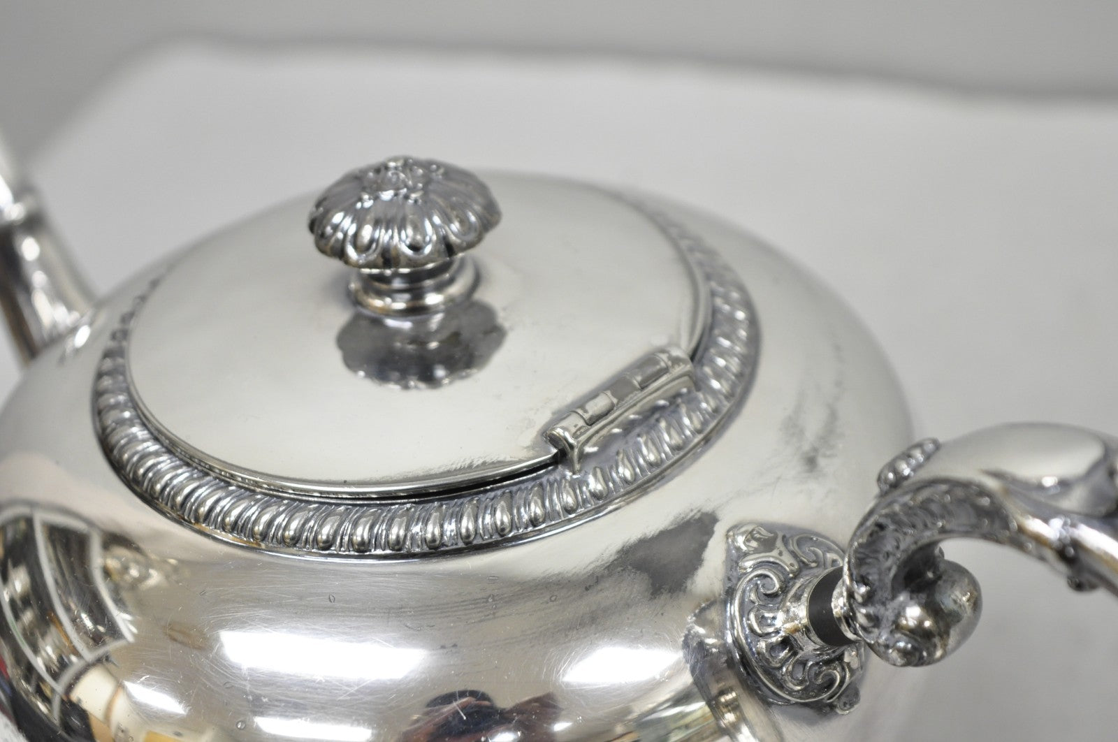 Antique Reed & Barton 4090 Silver Plated Victorian Tea Service  - 5 Pc Set