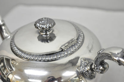 Antique Reed & Barton 4090 Silver Plated Victorian Tea Service  - 5 Pc Set