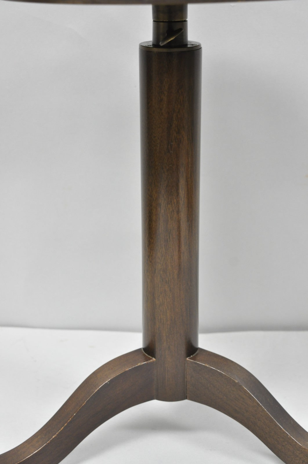 Small Contemporary Industrial Style Round Accent Drinks Candle Stand Side Table