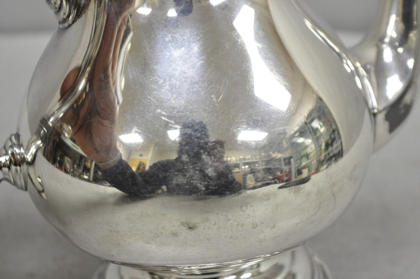 Vintage Rogers Bros Remembrance 9802 Victorian Silver Plated Teapot Tea Kettle