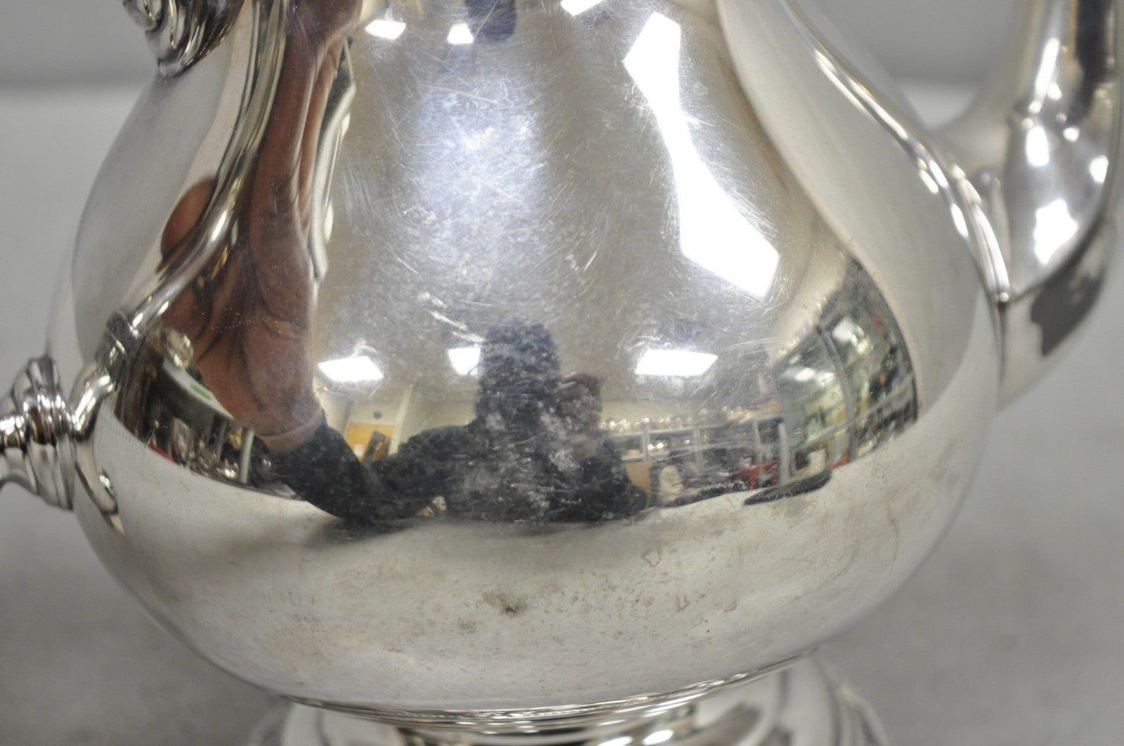 Vintage Rogers Bros Remembrance 9802 Victorian Silver Plated Teapot Tea Kettle