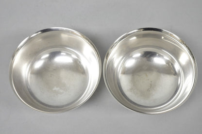 Vintage SSSC&BDS Car Club Silver Plated Award Footed Nut Bowl Dish - a Pair