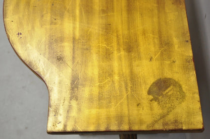 Vintage Neoclassical Style Gold Carved Wood American Eagle Console Hall Table