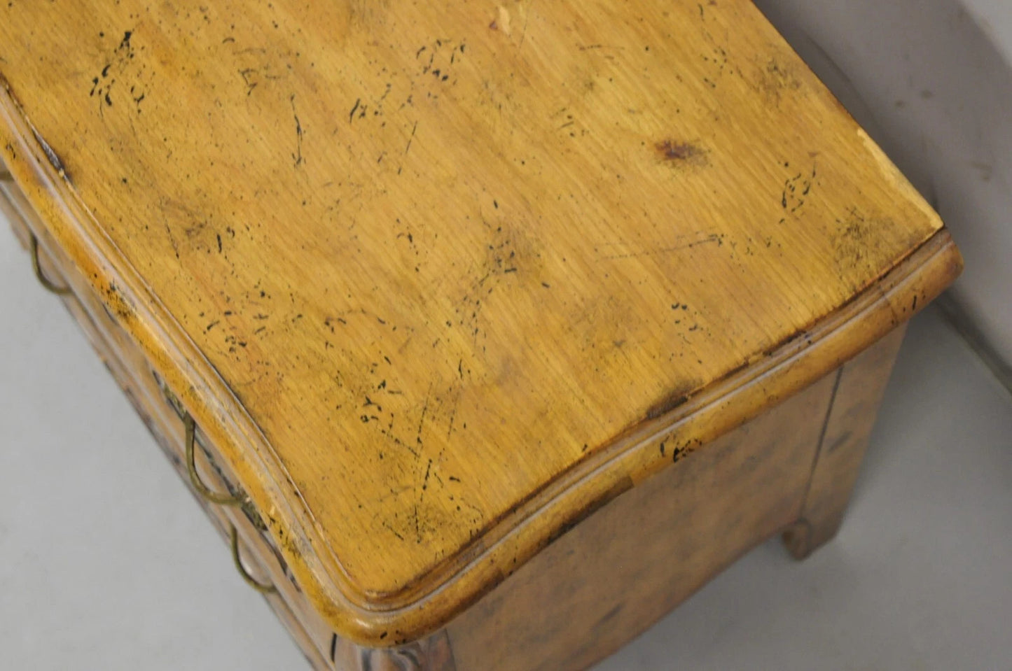 Vintage Italian Salesman Sample Louis XV Commode Jewelry Box Miniature Chest