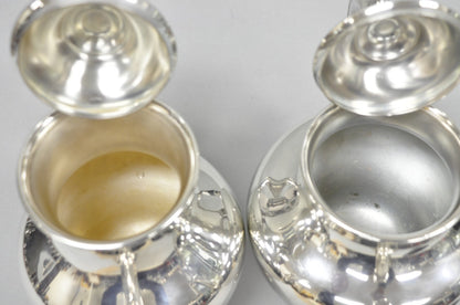 Vintage Reed & Barton Regent 5600 Silver Plated Tea Coffee Service - 4 Pc Set