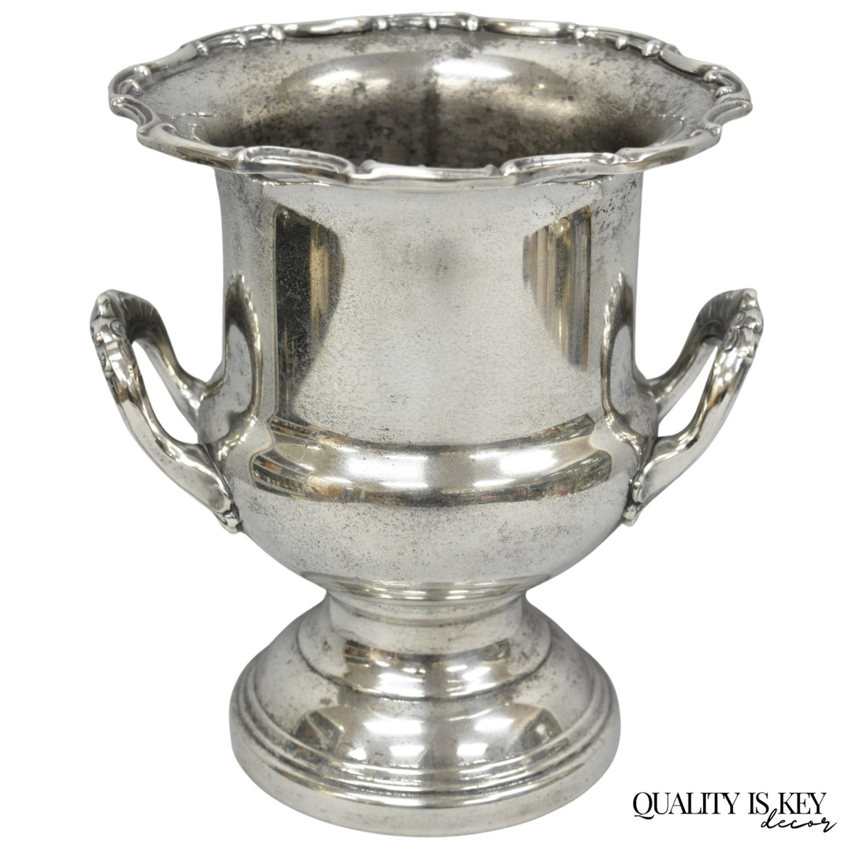 Leonard Victorian Silver Plated Trophy Cup Urn Champagne Wine Chiller Ice Bucket