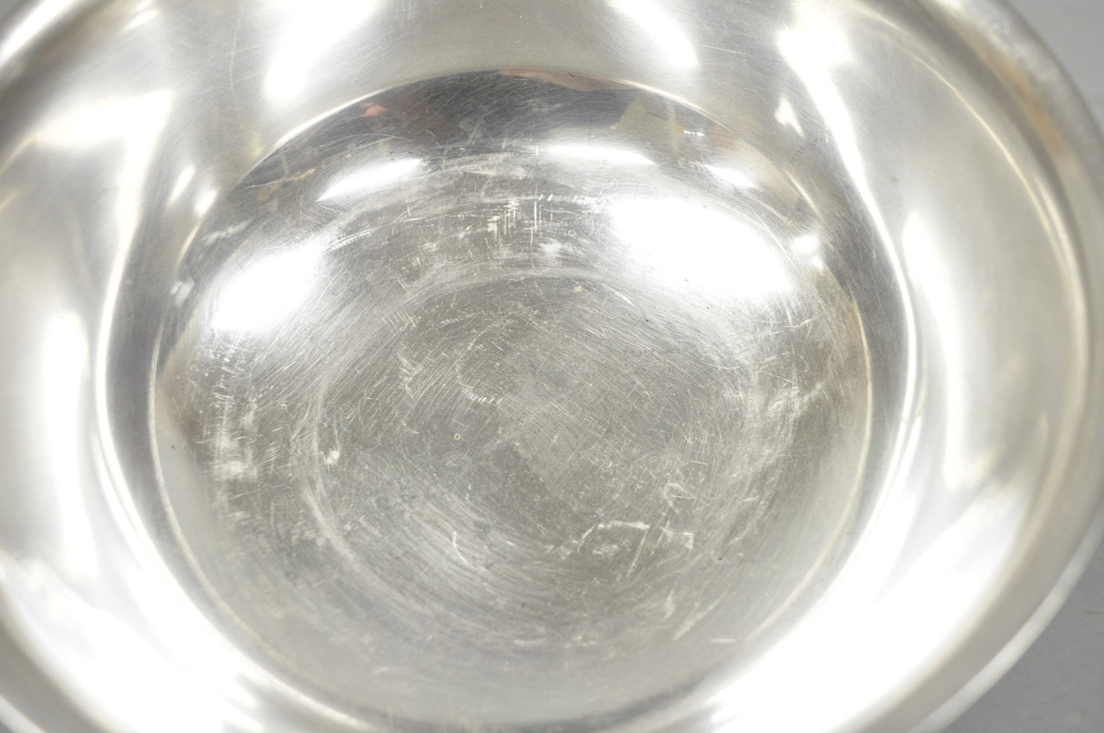 Vintage Mid Century Modern Gorham YC780 8" Silver Plated Serving Bowl