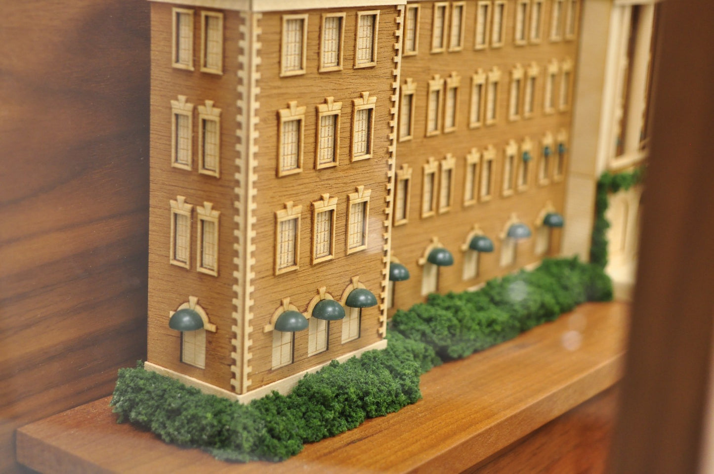 The Culinary Institute of America Mixed Wood Award Model for Dr John Connolly