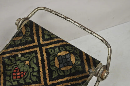 Antique 19th Century Civil War Period Folding Officers Camp Chair Campaign Chair