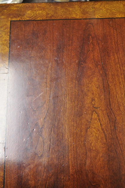 Ethan Allen Townhouse 2 Drawer Night Table Nightstand Curule Regency Style, Pair