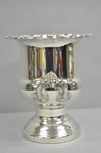 Vintage Leonard Victorian Silver Plated Trophy Cup Champagne Chiller Ice Bucket