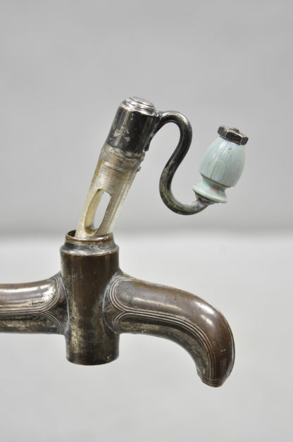 Antique English Regency Silver Plated "Whiskey Barrel" Samovar w/ Lions by B&W