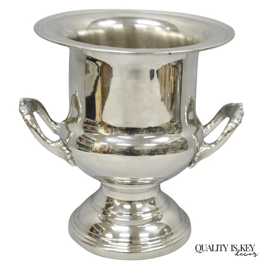 Vintage Victorian Silver Plated Trophy Cup Urn Champagne Wine Chiller Ice Bucket