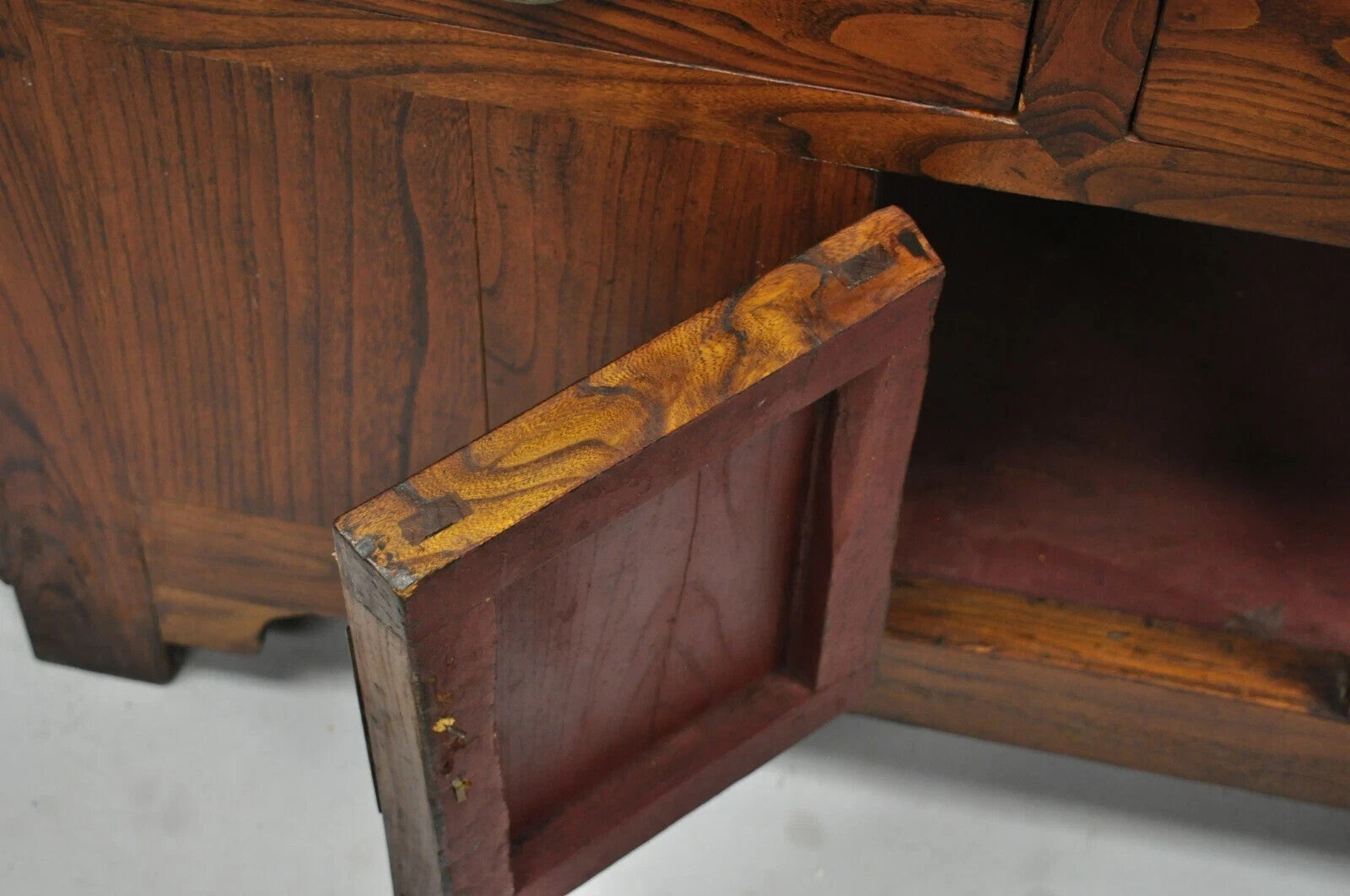 Antique Carved Hardwood Chinese Altar Console Table Sideboard Buffet Credenza