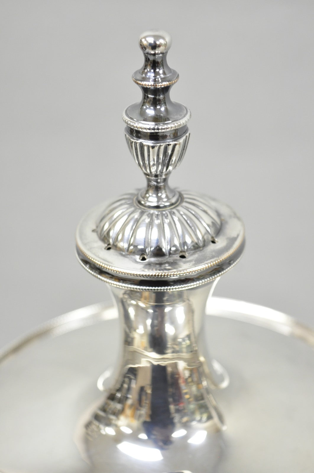 Antique English Regency Silver Plated Trophy Cup Urn Coffee Beverage Samovar