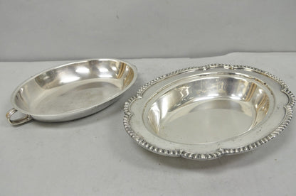 Vintage Sheffield Victorian Silver Plated Covered Vegetable Serving Dish