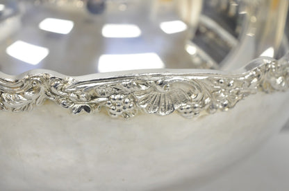 F.B. Rogers Victorian Silver Plated Bar Punch Bowl Ice Bucket Champagne Chiller