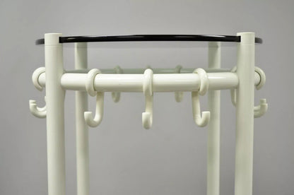 Vintage Mid Century Modern Joe Colombo Style Coat Tree Hook Rack Umbrella Stand