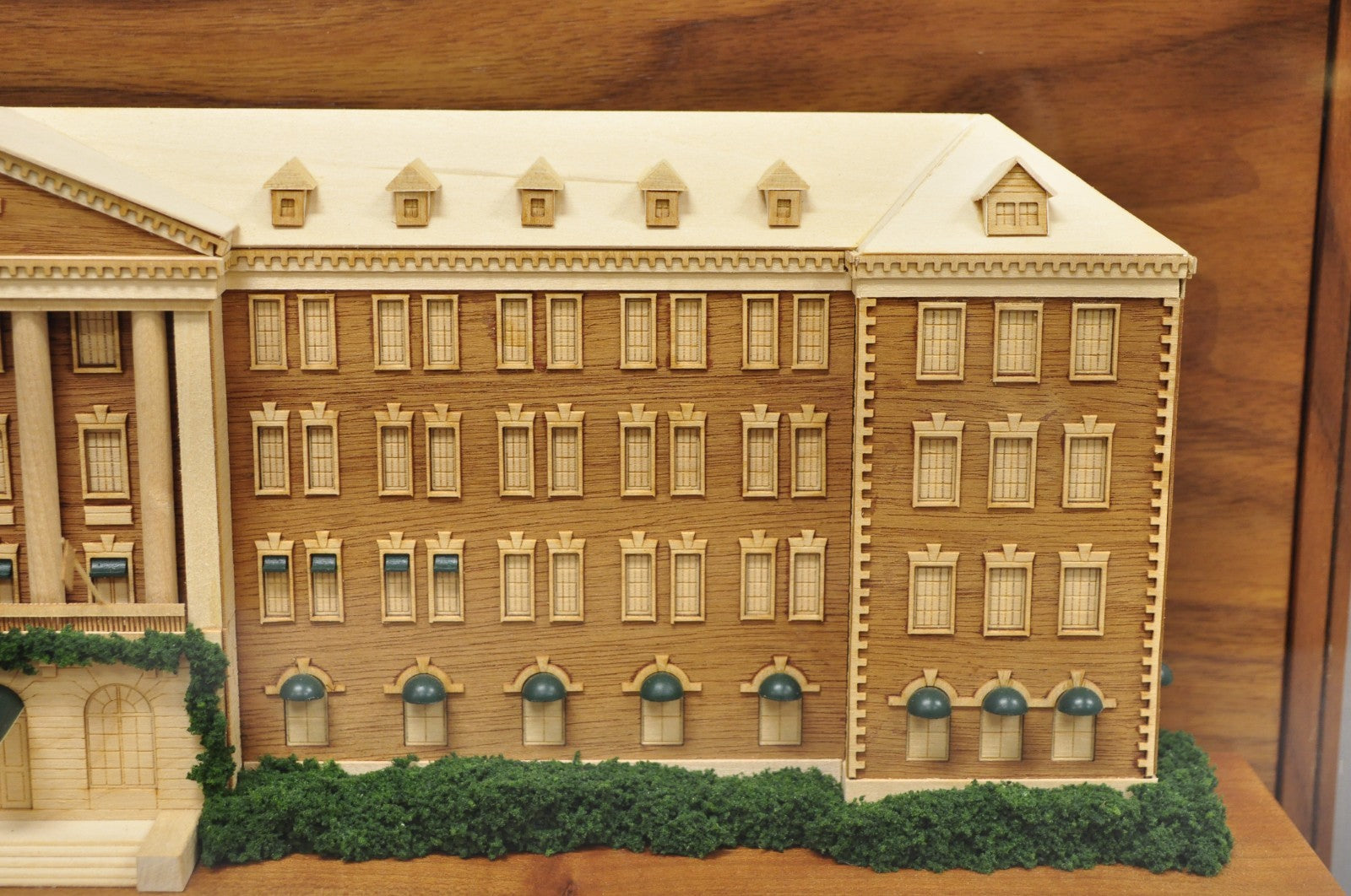 The Culinary Institute of America Mixed Wood Award Model for Dr John Connolly